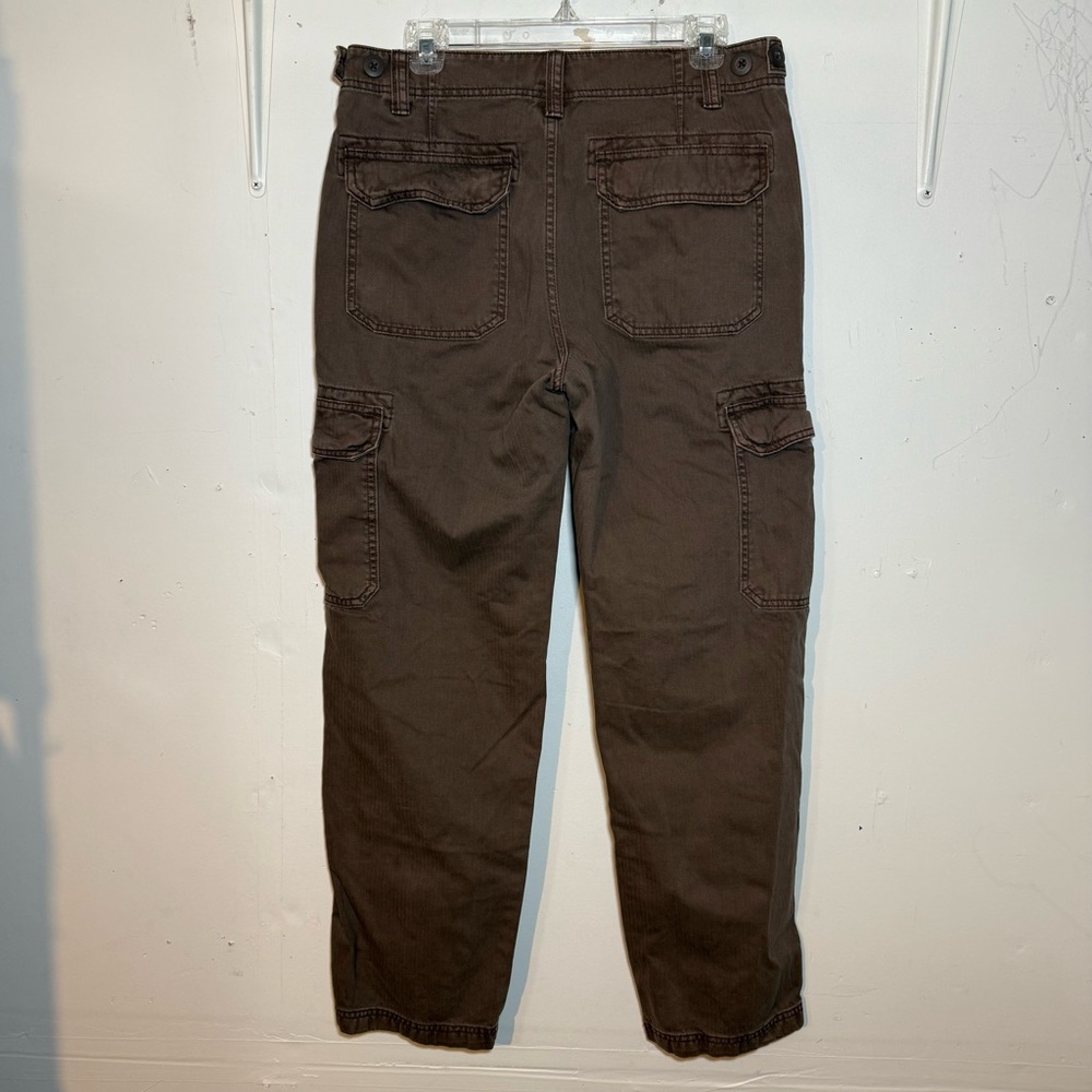 Men’s 30x29 Cargo Pants Brown Casual Outdoors Work Straight Leg Skate